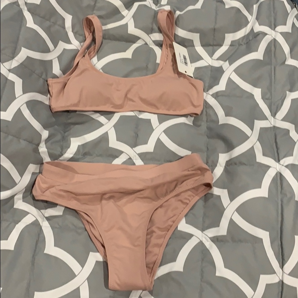 2 piece high waisted fashion nova bikini